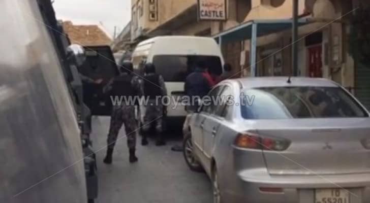 من مشاهد حصرية حصلت رؤيا عليها للأحداث التي تشهدها الكرك
