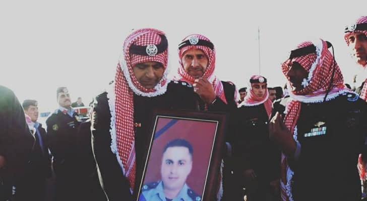 جانب من تشييع الشهيد سائد المعايطة 