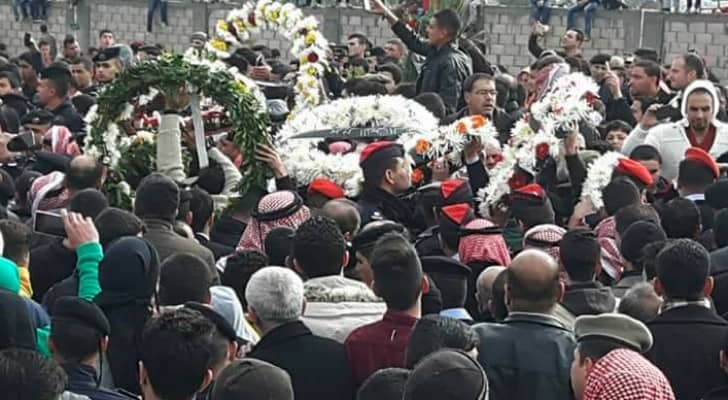 شييع جثمان الشهيد الجيزاوي باربد