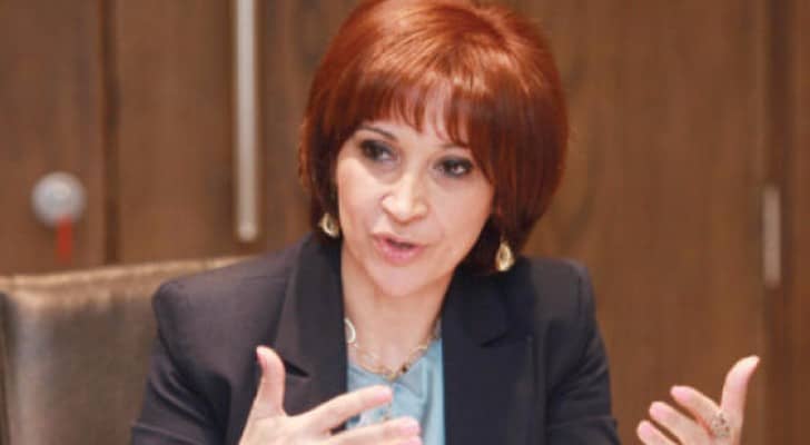 وزيرة الاتصالات وتكنولوجيا المعلومات مجد شويكة 