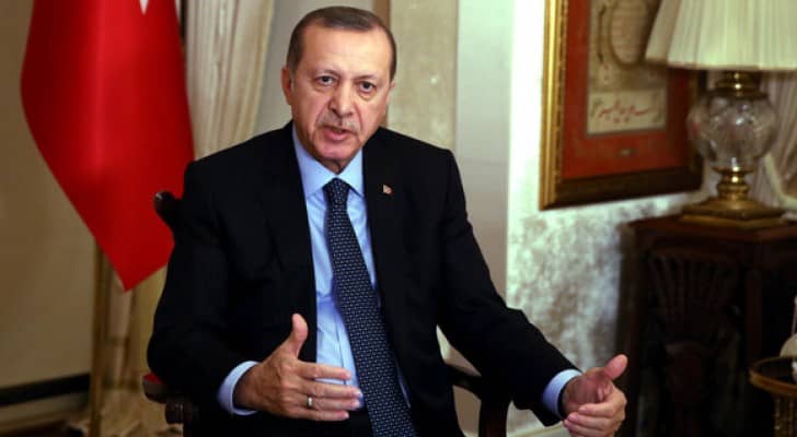 الرئيس التركي رجب طيب أردوغان