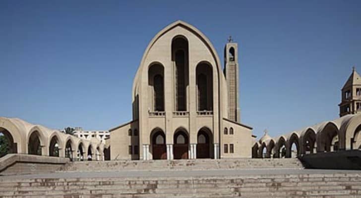 كنيسة قبطية في مصر -ارشيفية