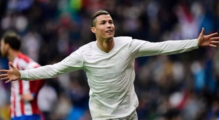 لاعب ريال مدريد كريستيانو رونالدو