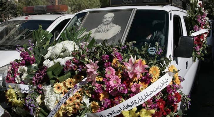 من تشييع الجثمان