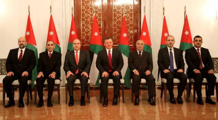 حكومة الملقي تؤدي اليمين الدستورية أمام جلالة الملك