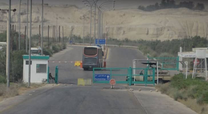 جانب من جسر الملك حسين - أرشيفية 