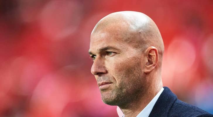 زين الدين زيدان مدرب ريال مدريد 