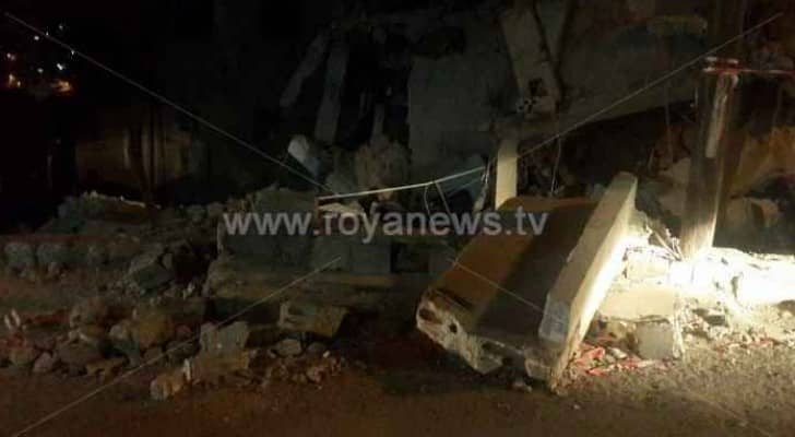 اشار خبراء الى  إزالة أنقاض مباني الجوفة أمر صعب جدا 