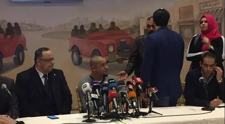 جانب من مؤتمر عقده روبيرتو كارلوس في عمان 