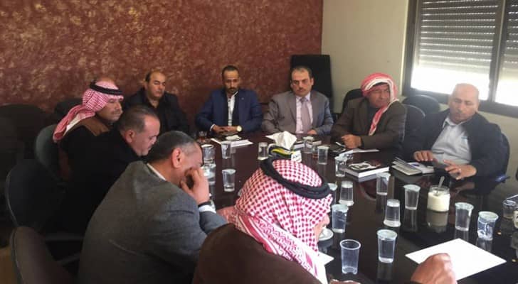 خلال اجتماع ممثلين القطاع الزراعي من مختلف محافظات المملكة