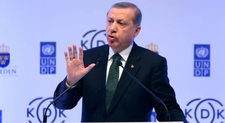 الرئيس التركي رجب طيب أردوغان
