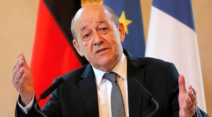 وزير الدفاع الفرنسي جان إيف لودريان