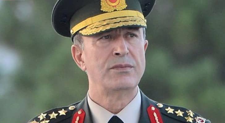 الجنرال خلوصي أكار رئيس هيئة الأركان التركية ارشيفية