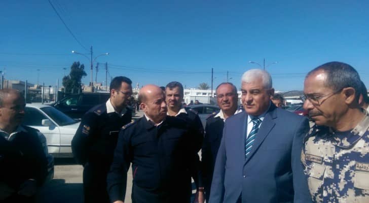 صورة خلال الزيارة تفقدية 