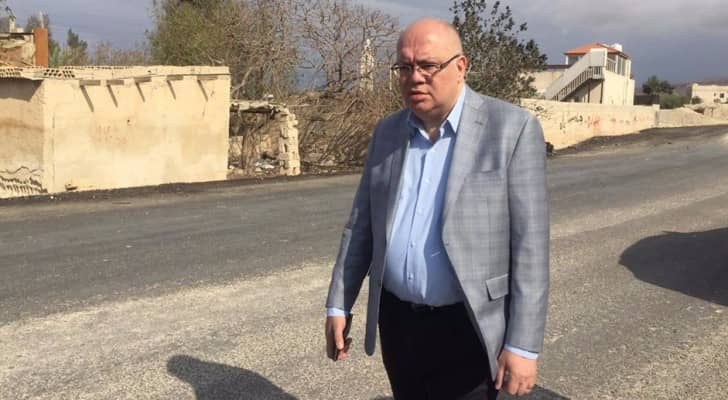 وزير الأشغال في جولة تفقدية لطريق الكفرين 