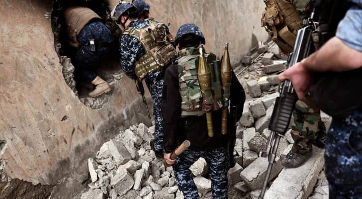القوات العراقية في الموصل