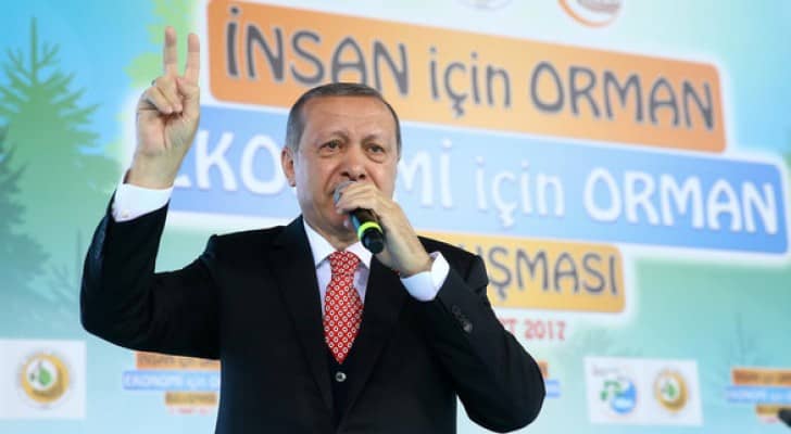 الرئيس التركي رجب طيب إردوغان