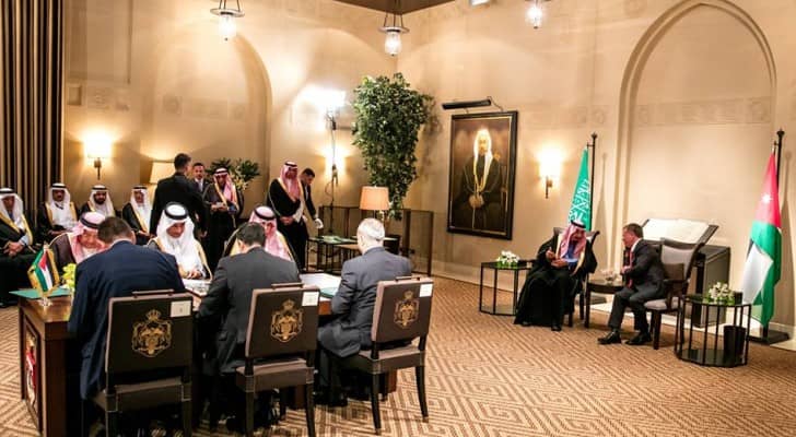توقيع اتفاقيات أردنية سعودية بمليارات الدولارات