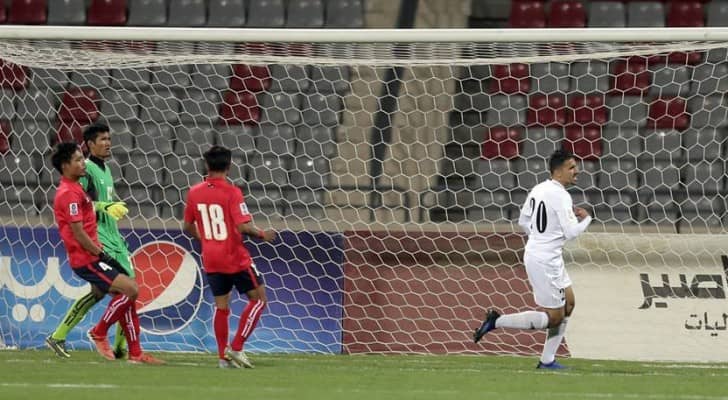 جانب من المباراة