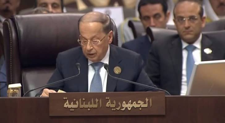 الرئيس اللبناني ميشيل عون