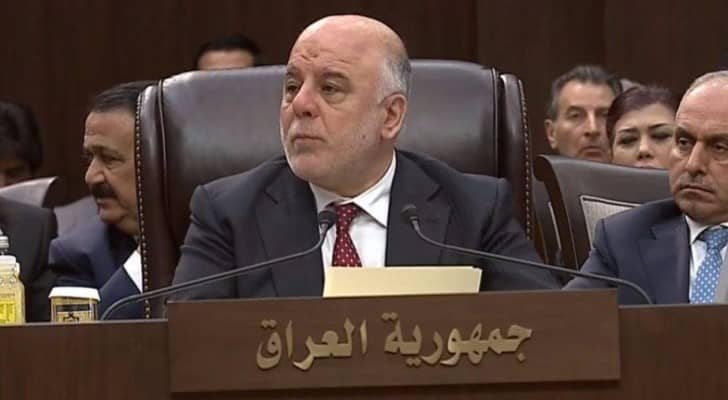 رئيس الوزراء العراقي حيدر العبادي