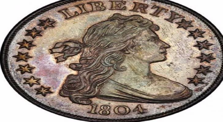 بيع دولار أمريكي من عام 1804 بمبلغ 3.3 مليون دولار