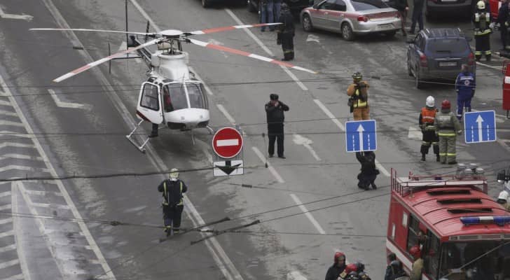 قتلى وجرحى بانفجار مزدوج هز مدينة سان بطرسبيرغ الروسية 