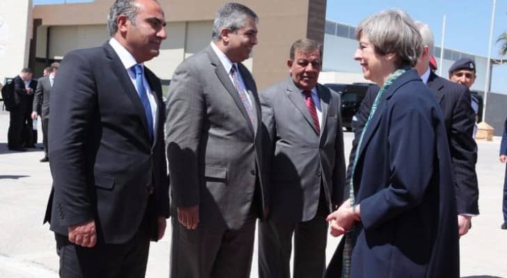 تريزا ماي تغادر المملكة
