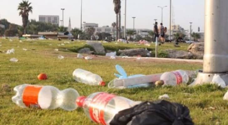 نفايات في المرافق العامة - أرشيفية 