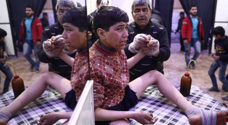 قتلى غالبيتهم من الأطفال بهجوم كيماوي في إدلب السورية