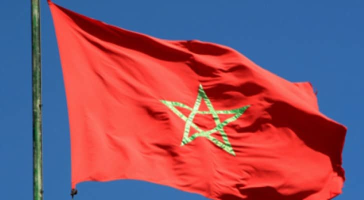 علم المغرب 
