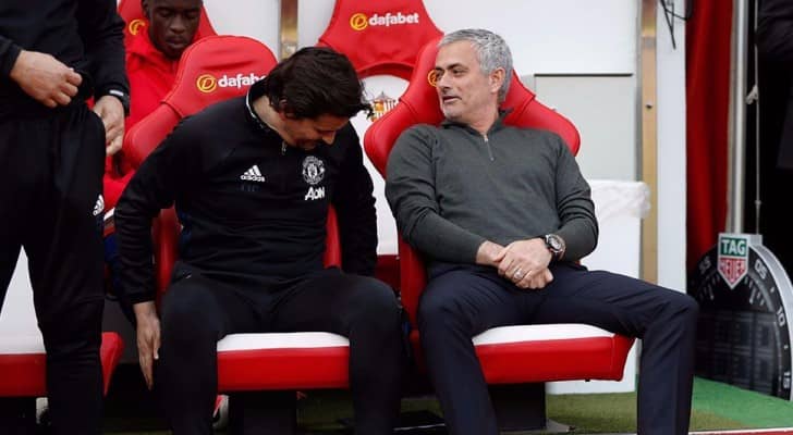 البرتغالي جوزيه مورينيو مدرب فريق مانشستر يونايتد