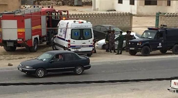 الصورة للحادث من شهود عيان
