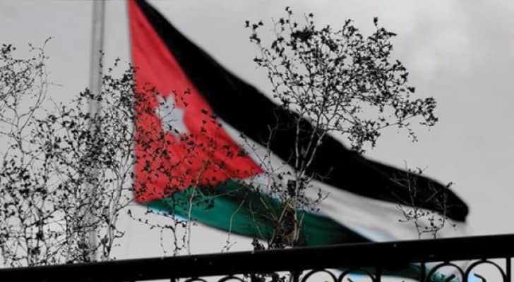 علم الأردن - ارشيفية 