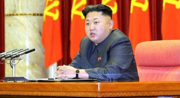 الزعيم الكوري الشمالي كيم جونغ اون