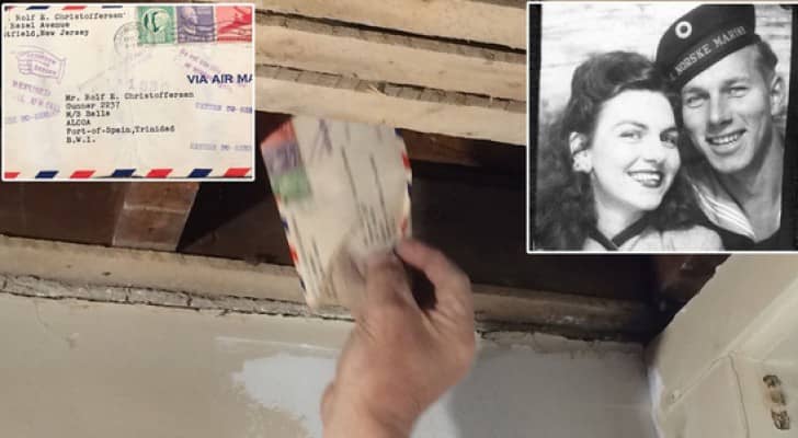 رسالة غرامية تصل أخيرا إلى جندي بالحرب العالمية الثانية