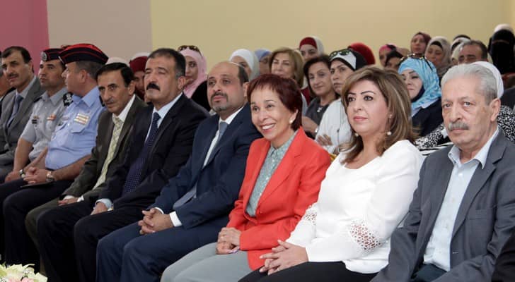 الأميرة بسمة تفتتح فرع تجمع لجان المرأة في البقعة