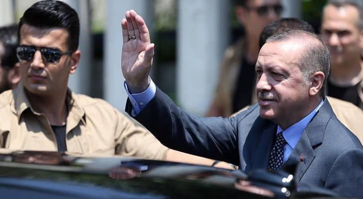 الرئيس التركي رجب طيب أردوغان