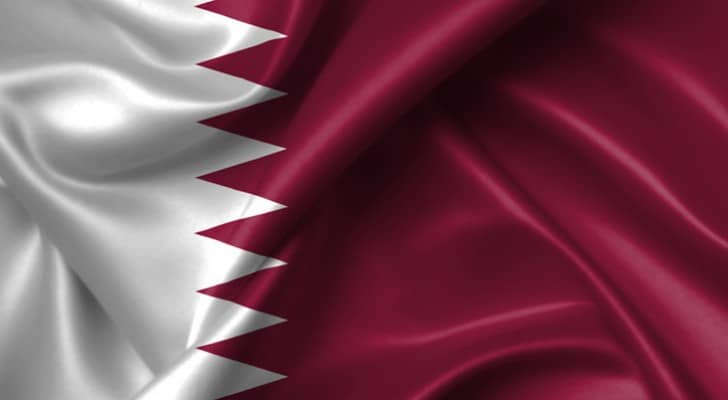 علم قطر 