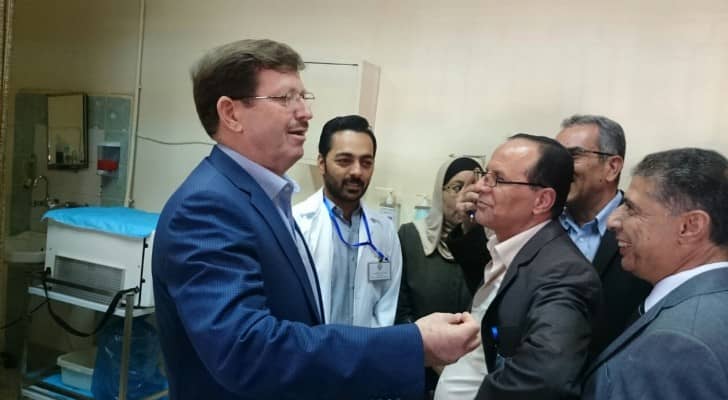 جانب من الزياراة