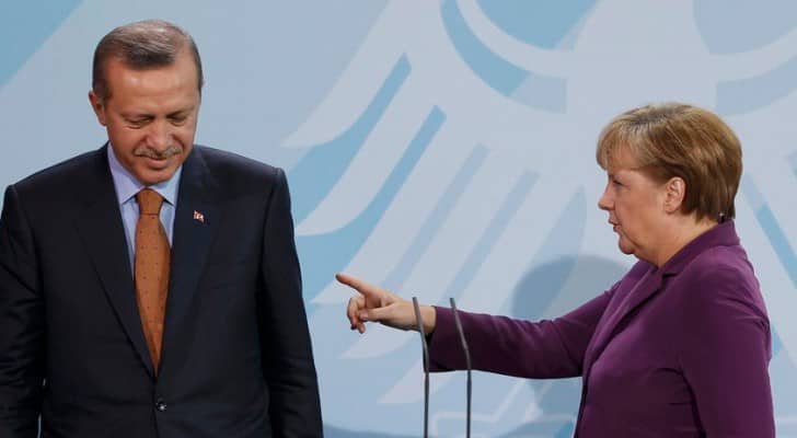 ميركل واردوغان