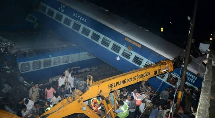 23 قتيلا بحادث قطار في الهند 