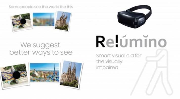 سامسونج تطلق تطبيقا ذكيا لمساعدة ضعاف البصر على الرؤية عن طريق نظارة Gear VR 