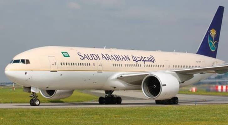 طائرة سعودية 