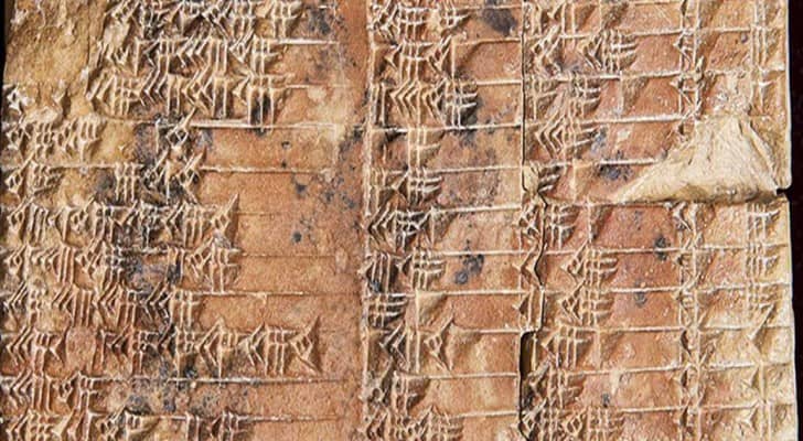 لوح طيني من حضارة بابل يغير تاريخ الرياضيات الحديثة