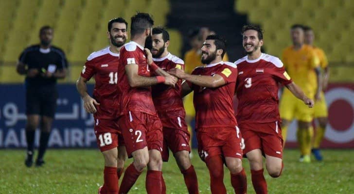 سوريا تبلغ ملحق مونديال تصفيات كأس العالم 2018