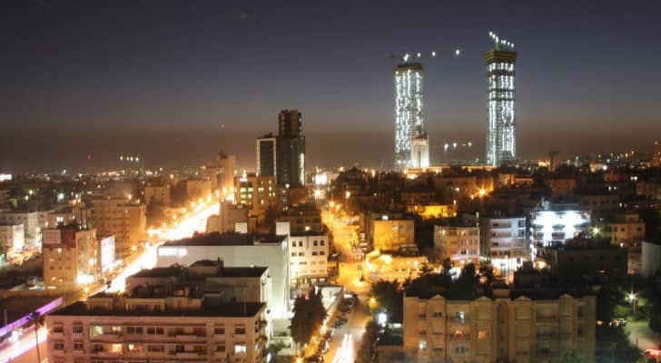 منظر عام للعاصمة عمان 