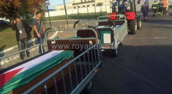 جثامين الطلبة الأردنيين في أوكرانيا 