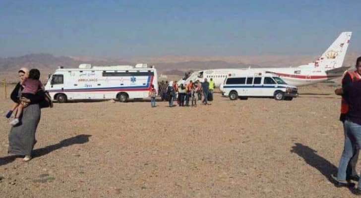 الطائرة تجاوزت مدرج الهبوط وكان على متنها 126 راكبا