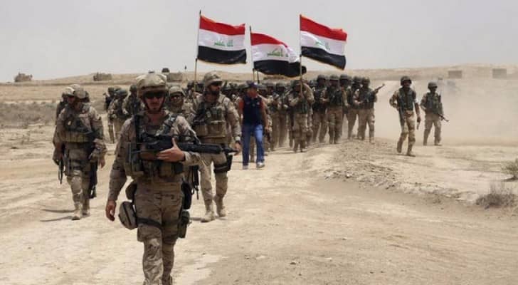 عناصر من القوات العراقية 